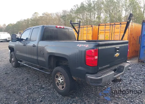 2018 Chevrolet Silverado 2500Hd Wt из США, поврежденный, VIN 1GC2KUEG3JZ239880